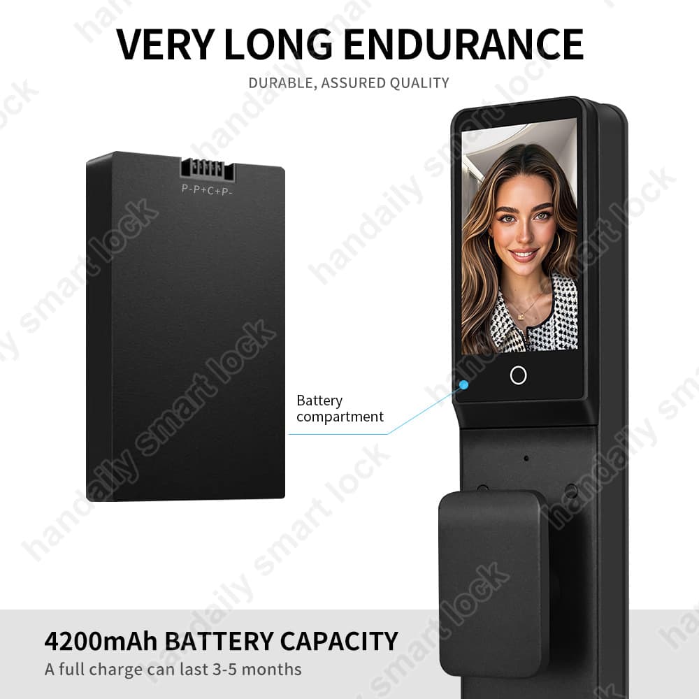 دستگیره هوشمند مدل W8 تصویر 4