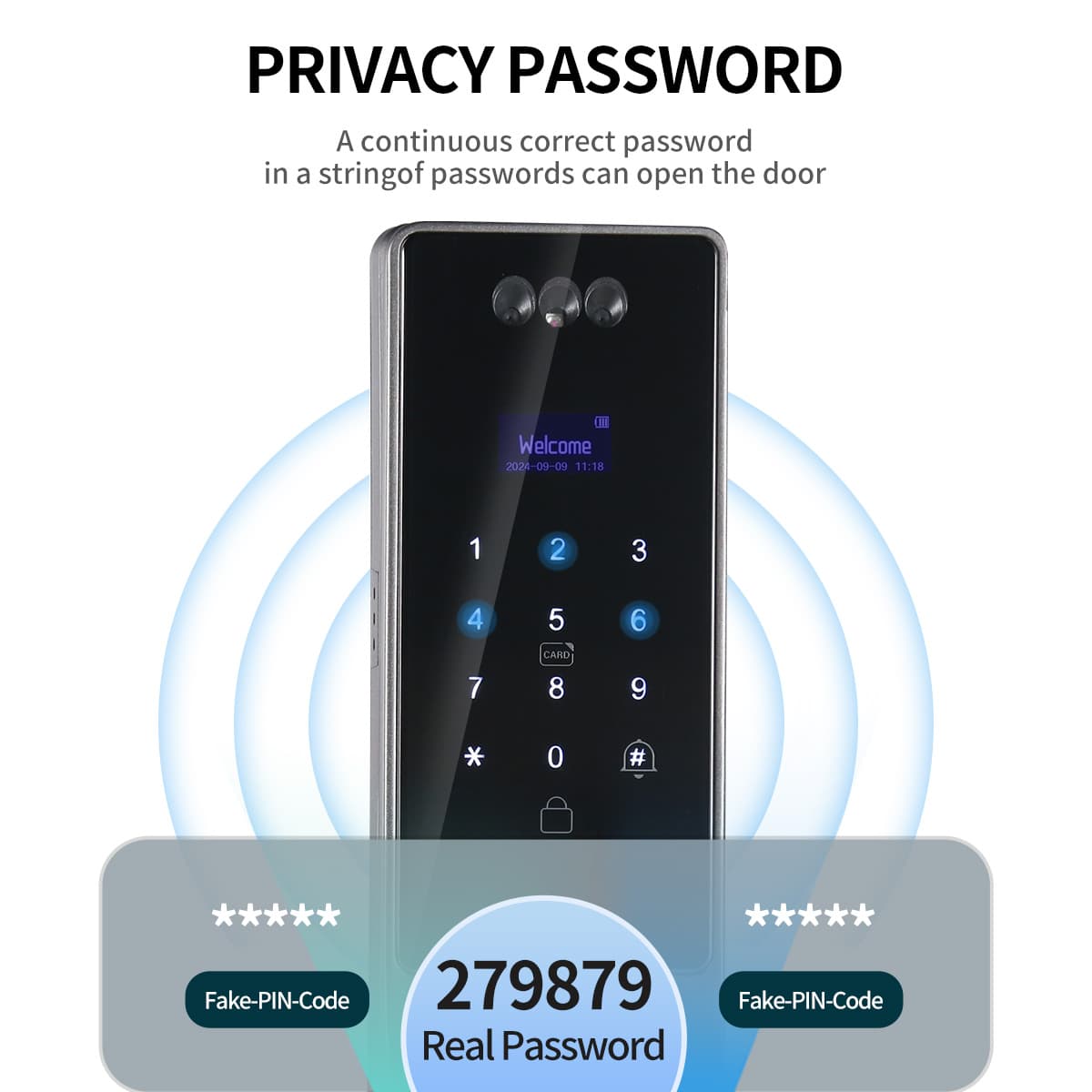 دستگیره هوشمند مدل DF17 تصویر 8