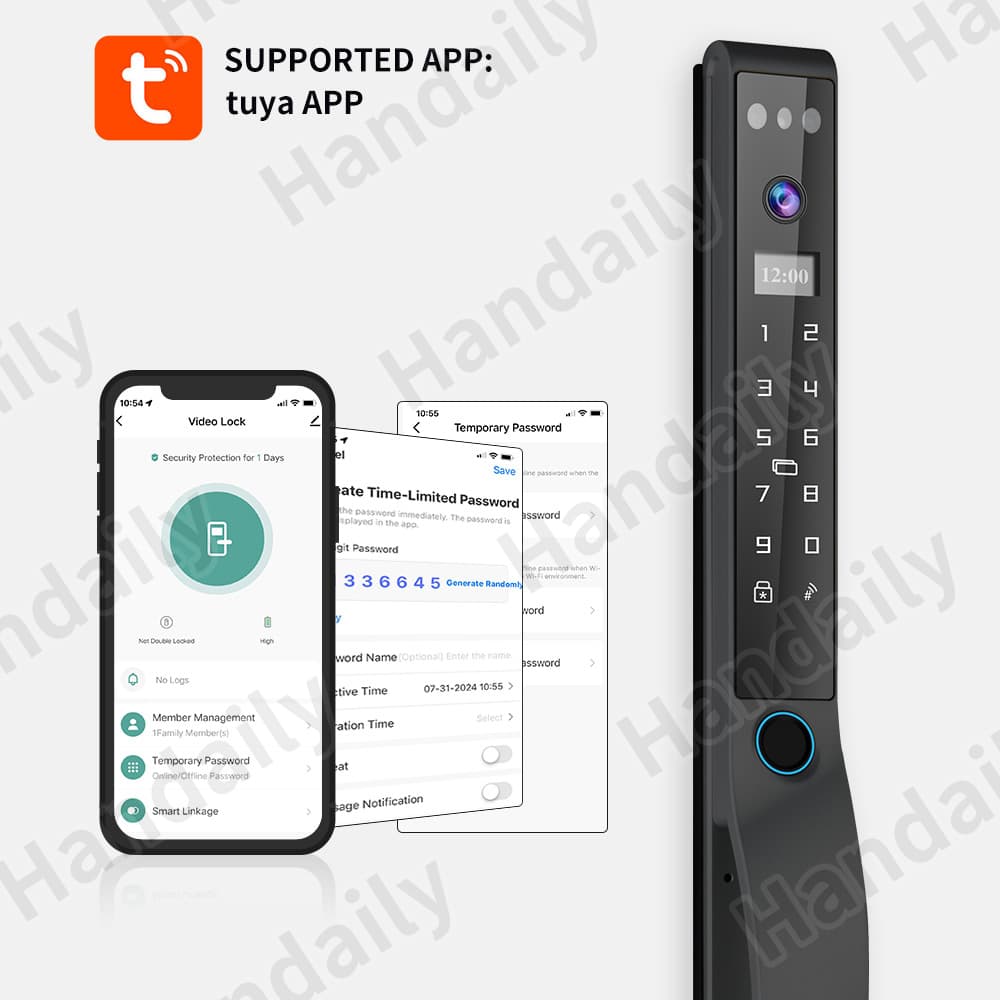 دستگیره هوشمند مدل H08 تصویر 2